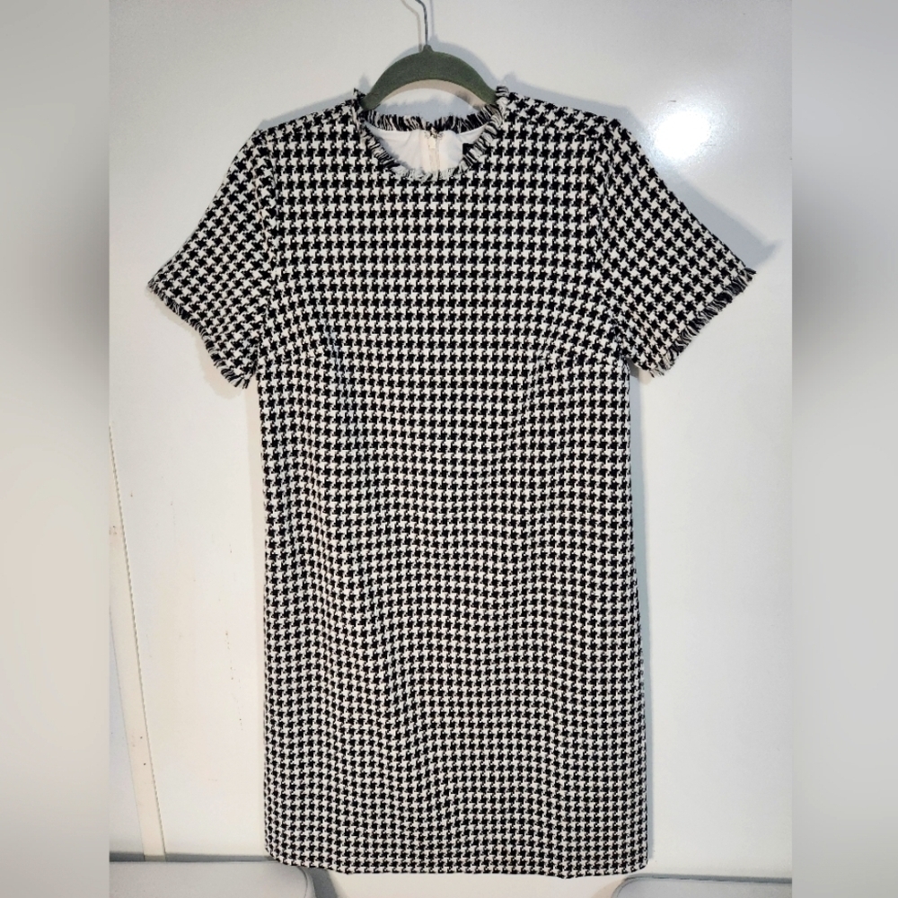 Violets & Roses HOUNDSTOOTH Dress, Size 4